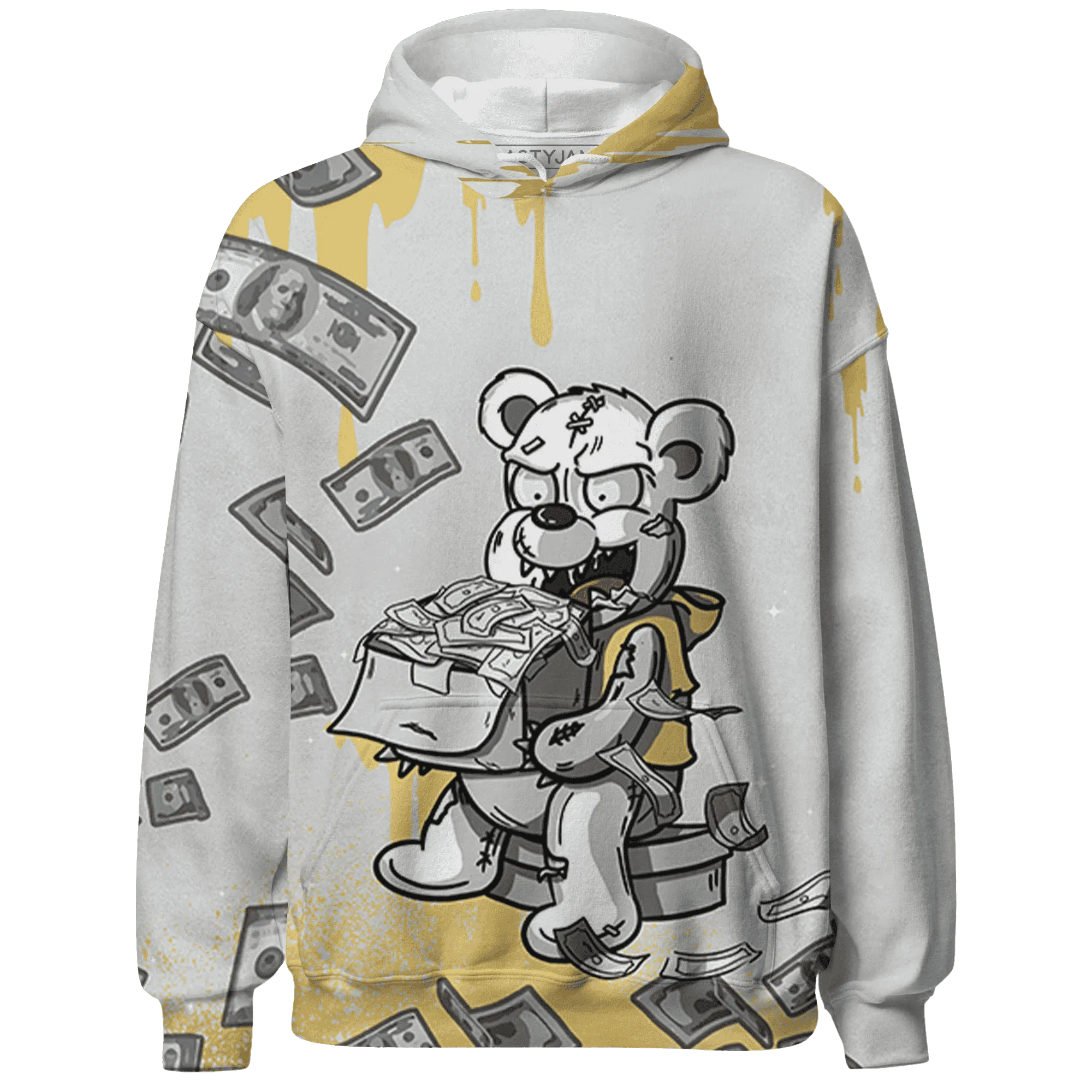 Paris-Olympicsss-6s-Hoodie-Match-Cash-Money-3D-Splash-Paint
