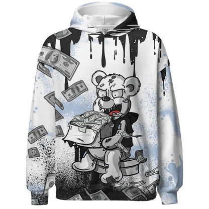Reverse Oreo 6s Hoodie Match Cash Money 3D All-Over Print Splash Paint - NastyJamz