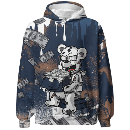 AM 1 86 Jackie RBS Hoodie Match Cash Money 3D All-Over Print Splash Paint - NastyJamz