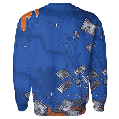 Dunk Low Knicks Sweatshirt Match Cash Money 3D All-Over Print Splash Paint - NastyJamz
