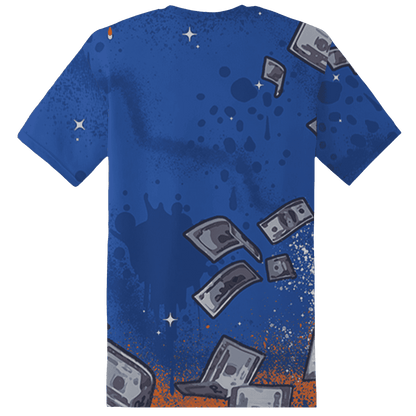 Dunk Low Knicks T Shirt Match Cash Money 3D All-Over Print Splash Paint - NastyJamz