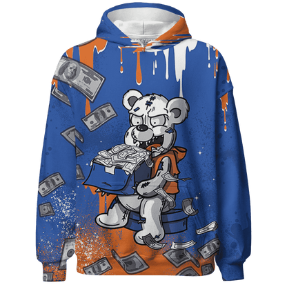 Dunk Low Knicks Hoodie Match Cash Money 3D All-Over Print Splash Paint - NastyJamz