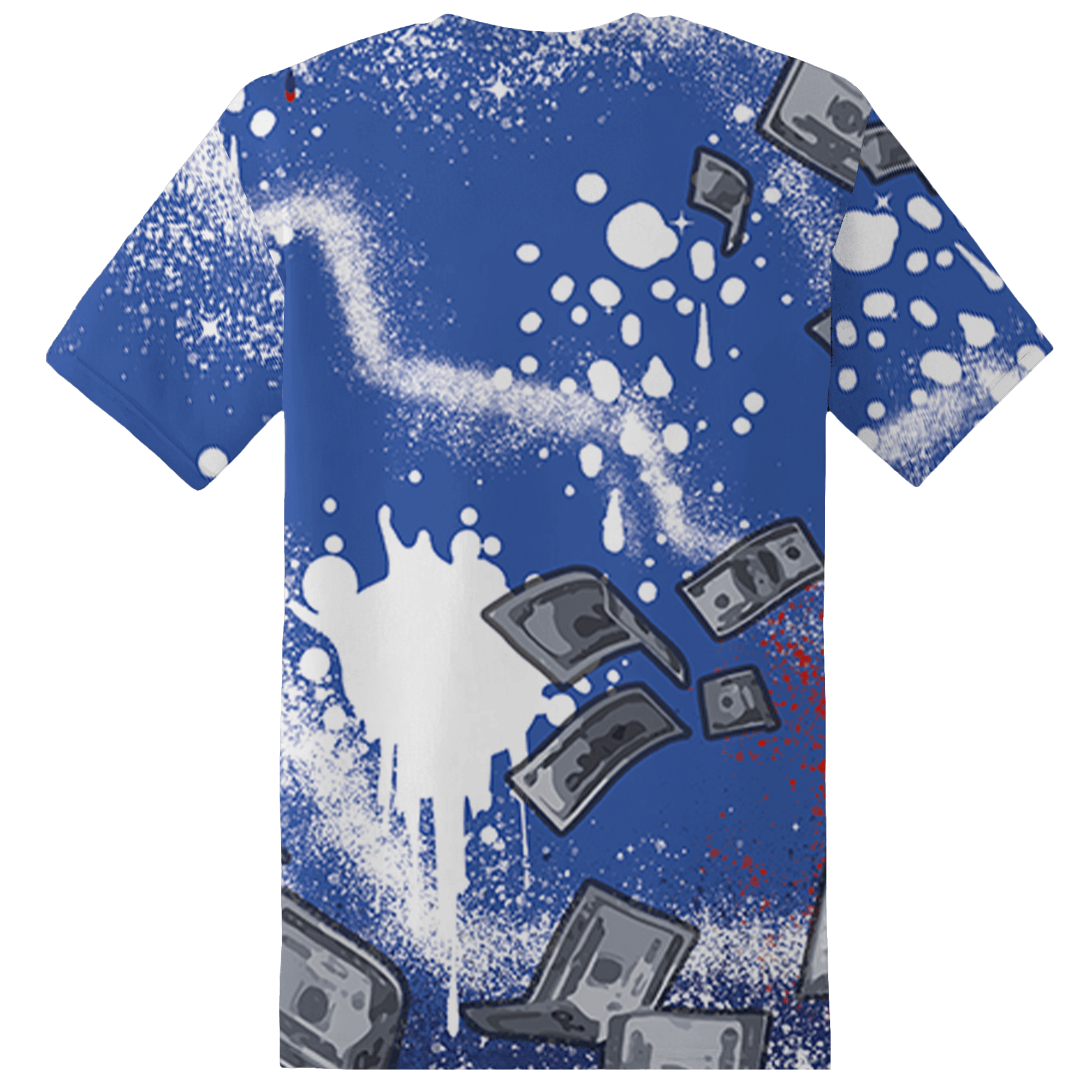 KB 4 Protro Philly T Shirt Match Cash Money 3D All-Over Print Splash Paint - NastyJamz