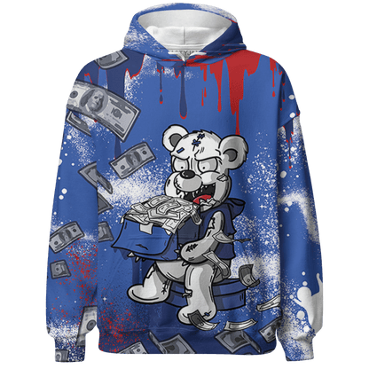 KB 4 Protro Philly Hoodie Match Cash Money 3D All-Over Print Splash Paint - NastyJamz