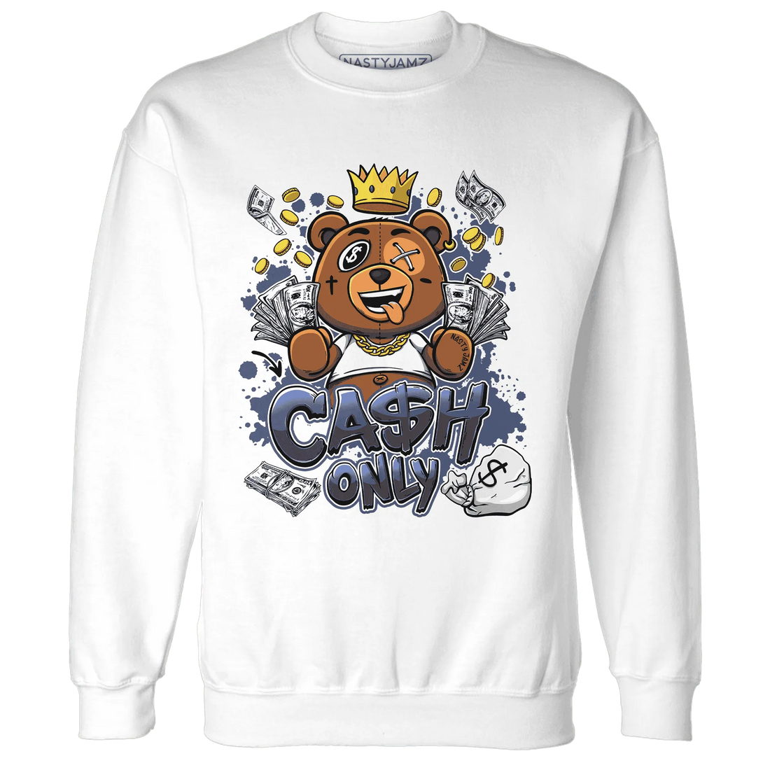 Low-Diffused-Blue-11s-Sweatshirt-Match-Cash-Only-BER