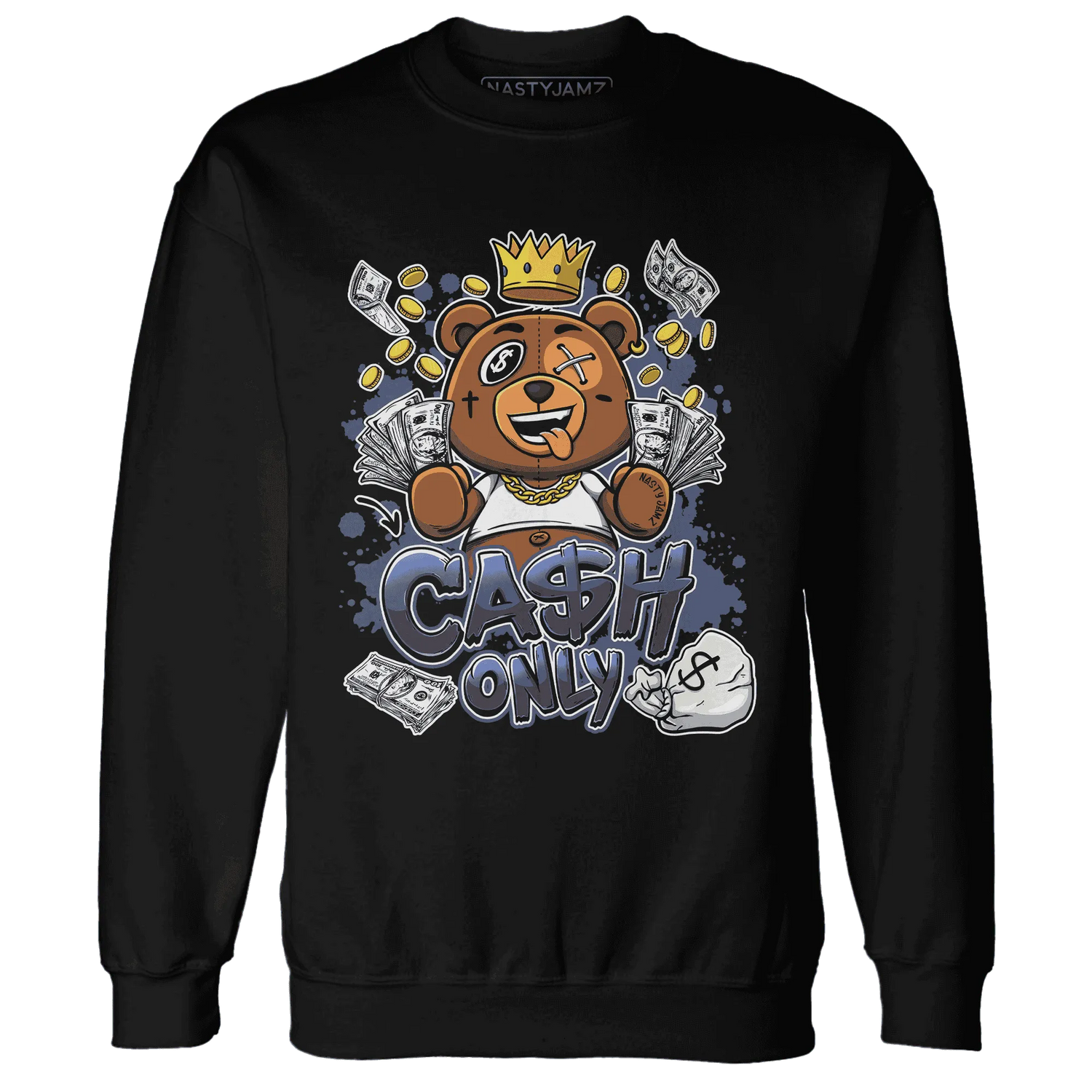 Low-Diffused-Blue-11s-Sweatshirt-Match-Cash-Only-BER