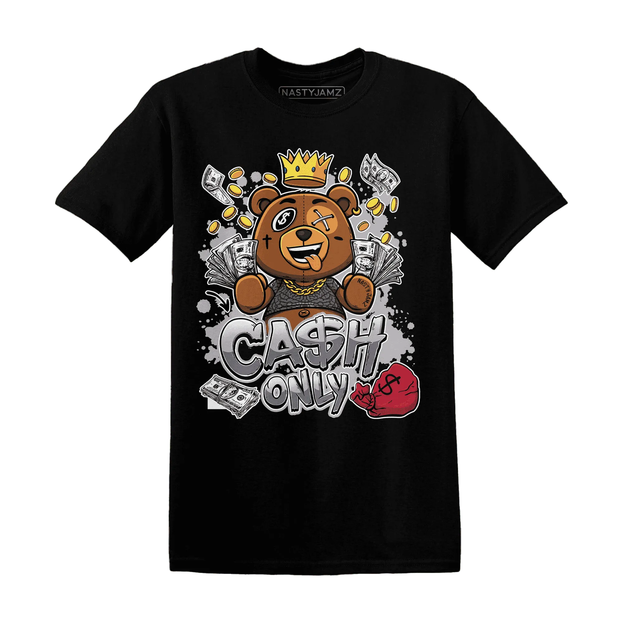 Cement-Grey-3s-T-Shirt-Match-Cash-Only-BER