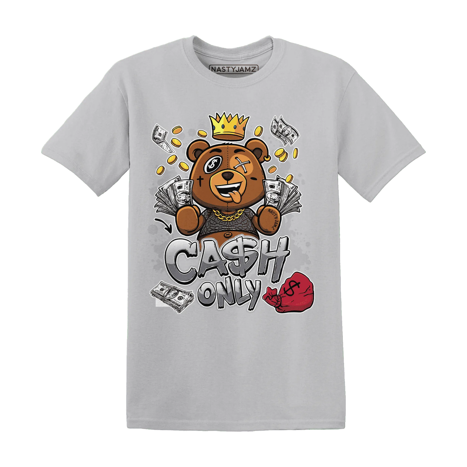 Cement-Grey-3s-T-Shirt-Match-Cash-Only-BER