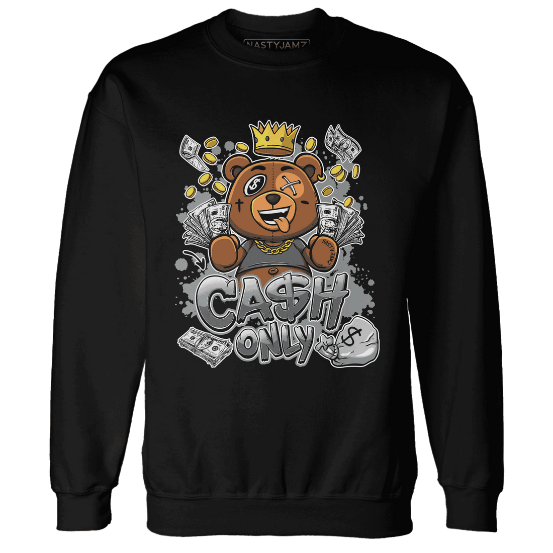 Paris Olympicsss 4s Sweatshirt Match Cash Only BER - NastyJamz