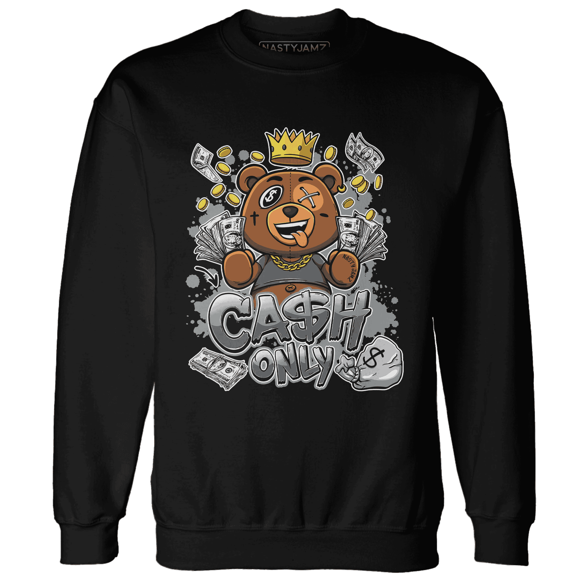 Paris Olympicsss 4s Sweatshirt Match Cash Only BER - NastyJamz