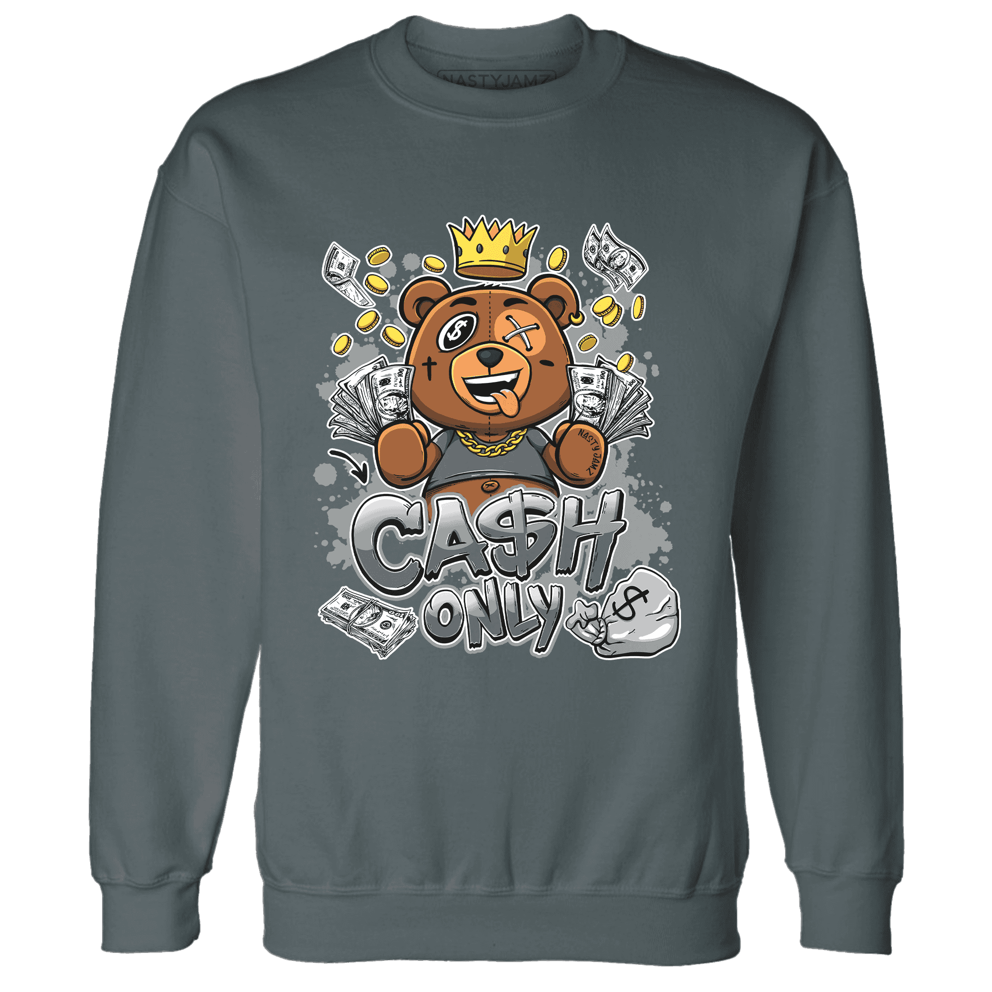 Paris Olympicsss 4s Sweatshirt Match Cash Only BER - NastyJamz