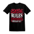 Retro Red Taxi 12s T Shirt Match Cash Rule E A M - NastyJamz