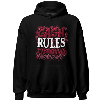 High White Team Red 1s Hoodie Match Cash Rule E A M - NastyJamz
