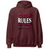 High White Team Red 1s Hoodie Match Cash Rule E A M - NastyJamz