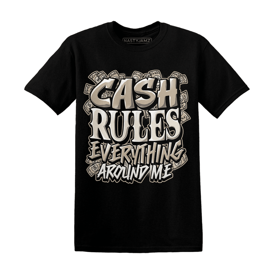 Latte 1s T Shirt Match Cash Rule E A M - NastyJamz