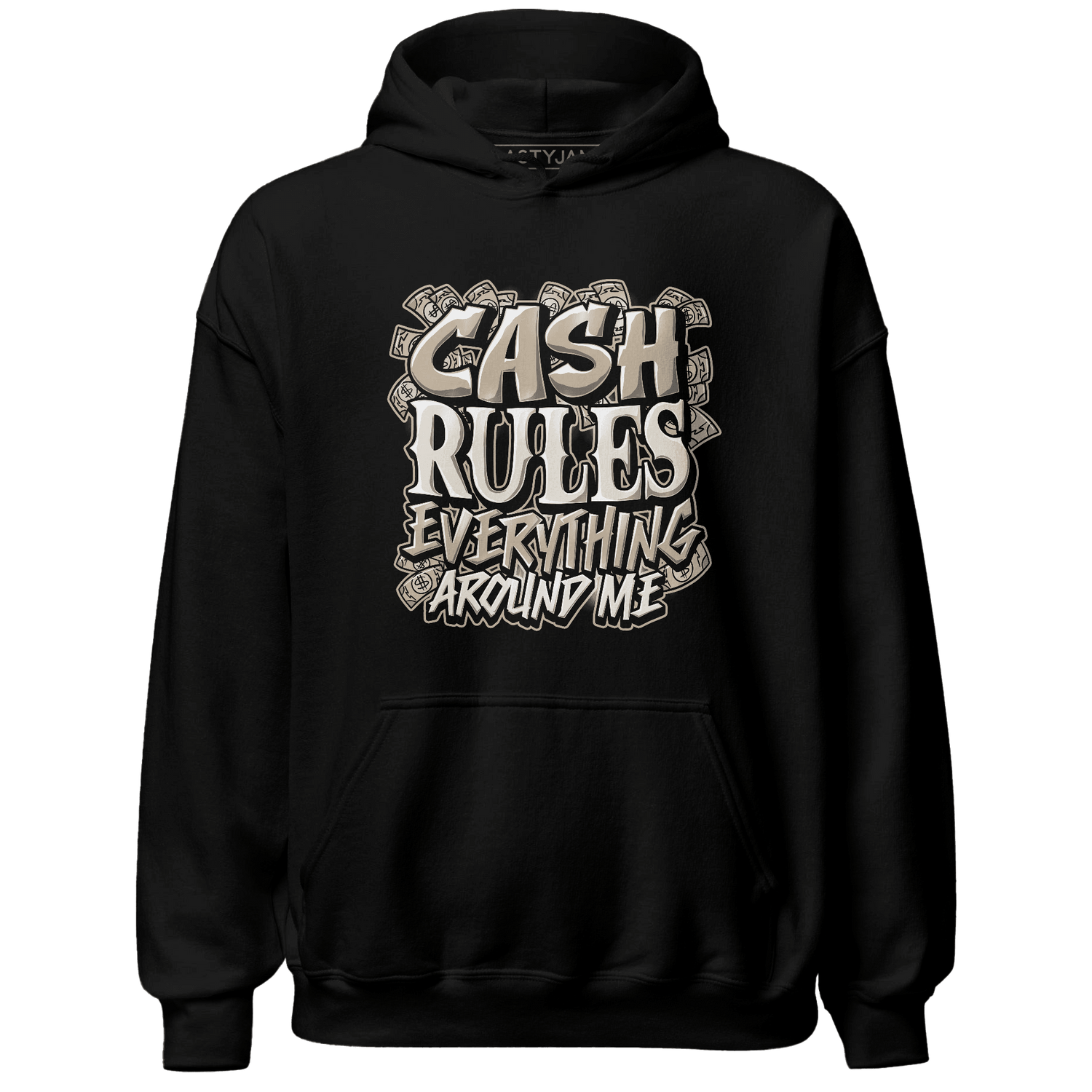 Latte 1s Hoodie Match Cash Rule E A M - NastyJamz