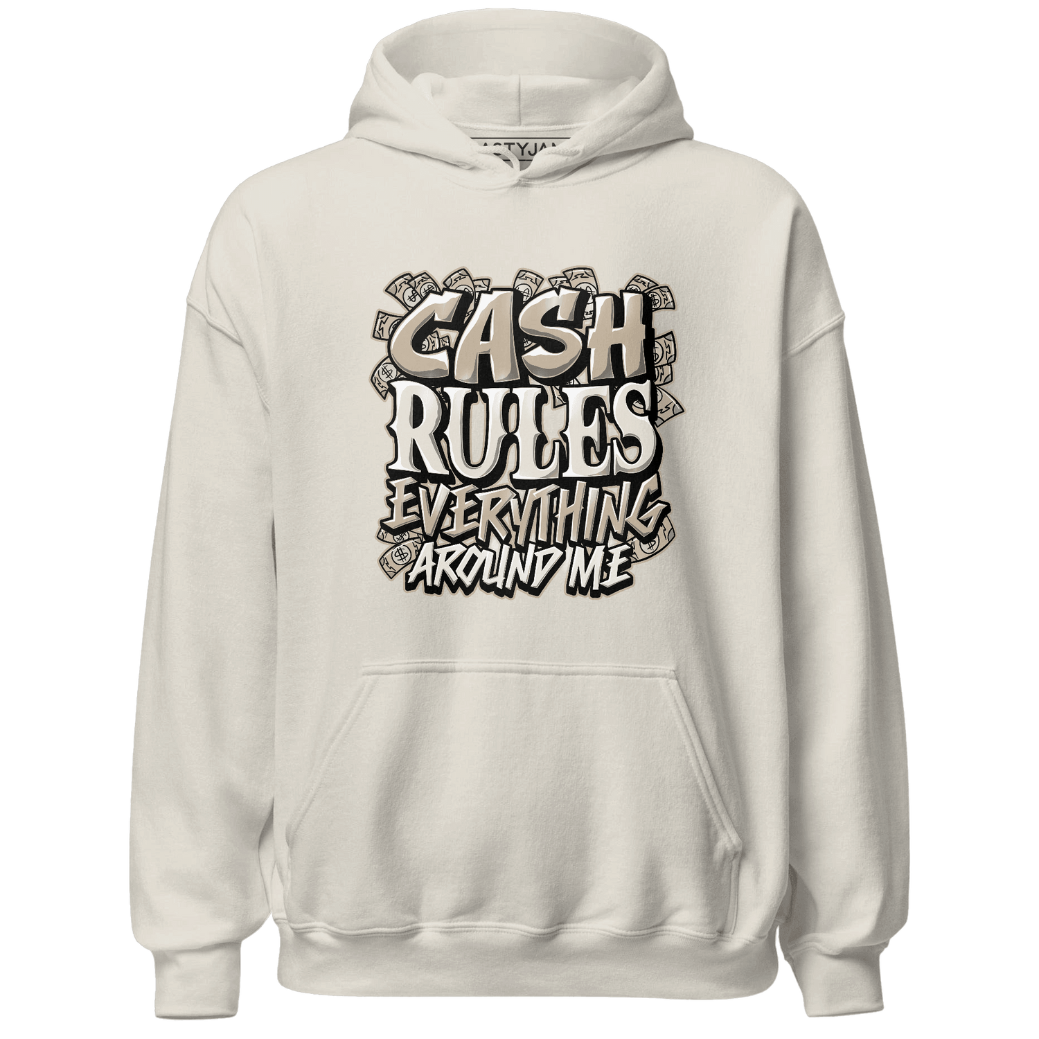 Latte 1s Hoodie Match Cash Rule E A M - NastyJamz