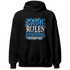 Industrial Blue 4s Hoodie Match Cash Rule E A M - NastyJamz