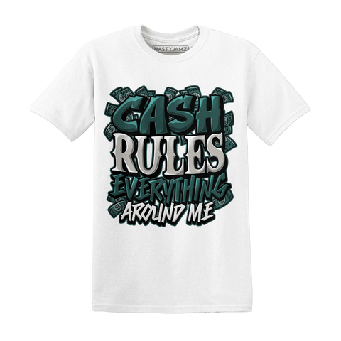 Oxidized-Green-4s-T-Shirt-Match-Cash-Rule-E-A-M