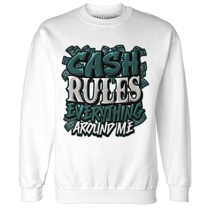 Oxidized Green 4s Sweatshirt Match Cash Rule E A M - NastyJamz