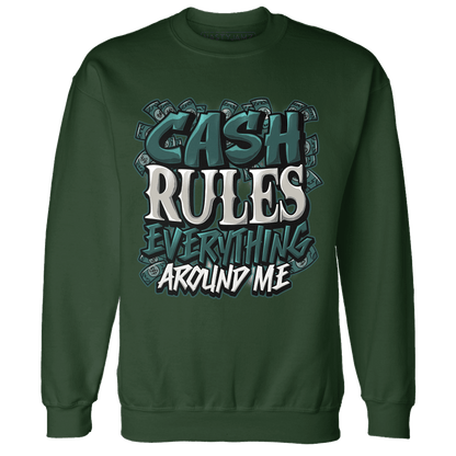 Oxidized Green 4s Sweatshirt Match Cash Rule E A M - NastyJamz