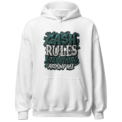 Oxidized Green 4s Hoodie Match Cash Rule E A M - NastyJamz