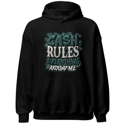 Oxidized Green 4s Hoodie Match Cash Rule E A M - NastyJamz
