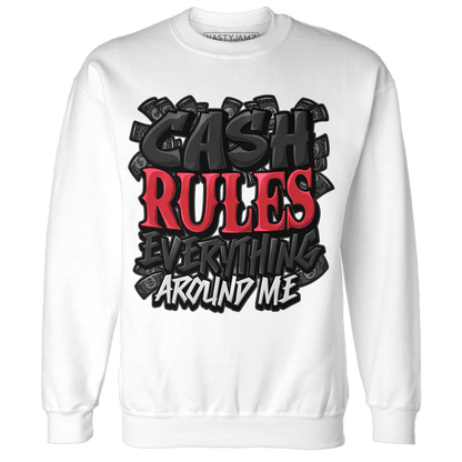 Jumman Jack University Red Sweatshirt Match Cash Rule E A M - NastyJamz