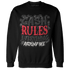 Jumman Jack University Red Sweatshirt Match Cash Rule E A M - NastyJamz