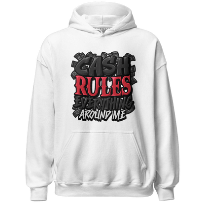 Jumman Jack University Red Hoodie Match Cash Rule E A M - NastyJamz