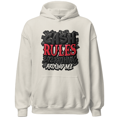 Jumman Jack University Red Hoodie Match Cash Rule E A M - NastyJamz