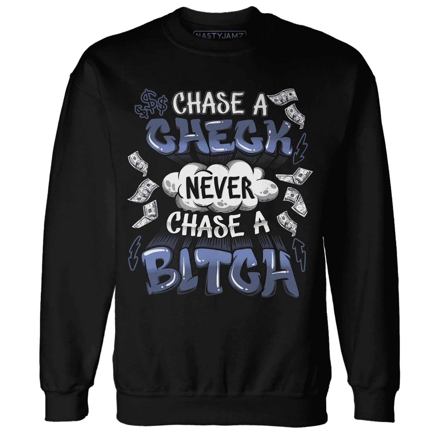 Low-Diffused-Blue-11s-Sweatshirt-Match-Chase-A-Check