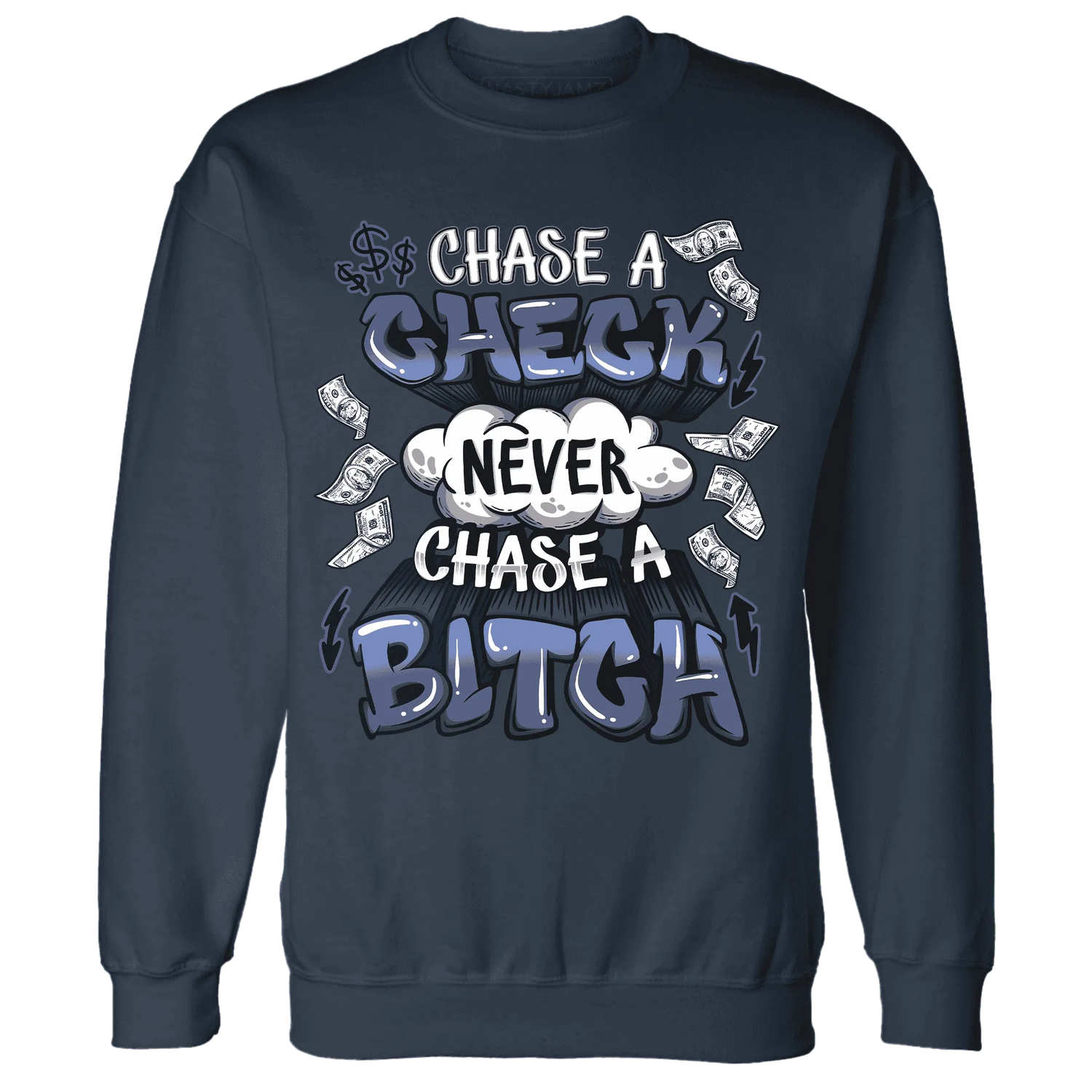 Low-Diffused-Blue-11s-Sweatshirt-Match-Chase-A-Check