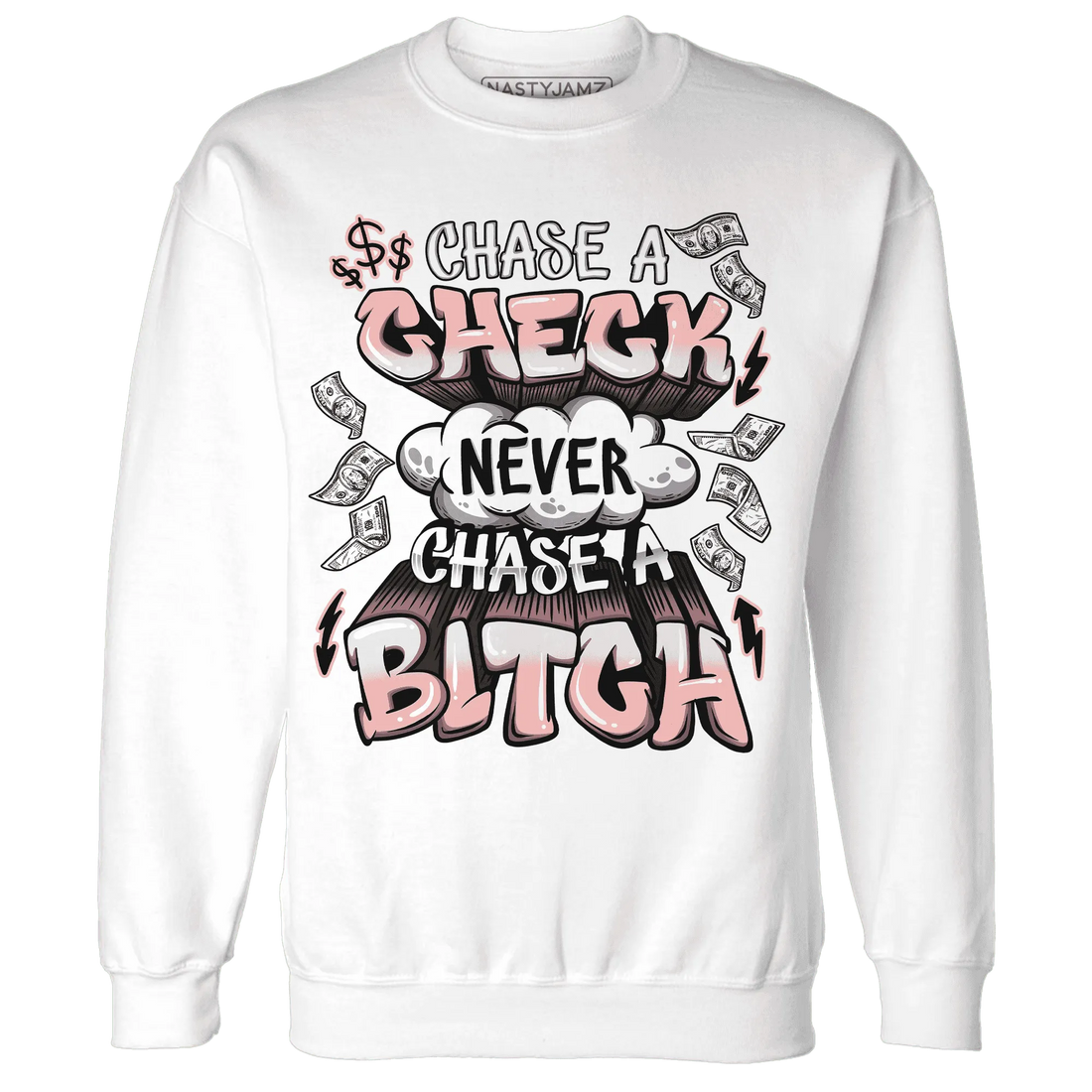 Low-Legend-Pink-11s-Sweatshirt-Match-Chase-A-Check