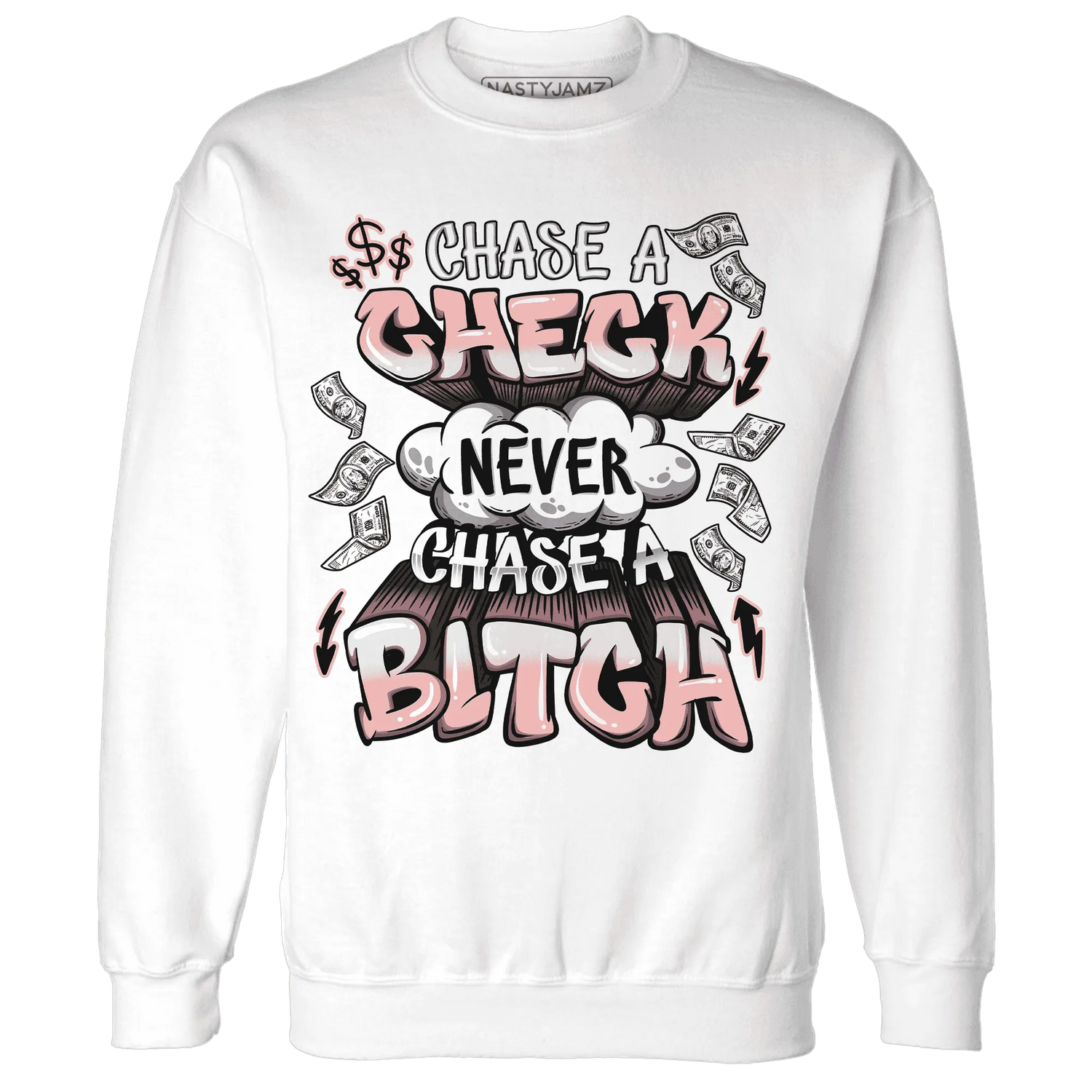 Low-Legend-Pink-11s-Sweatshirt-Match-Chase-A-Check