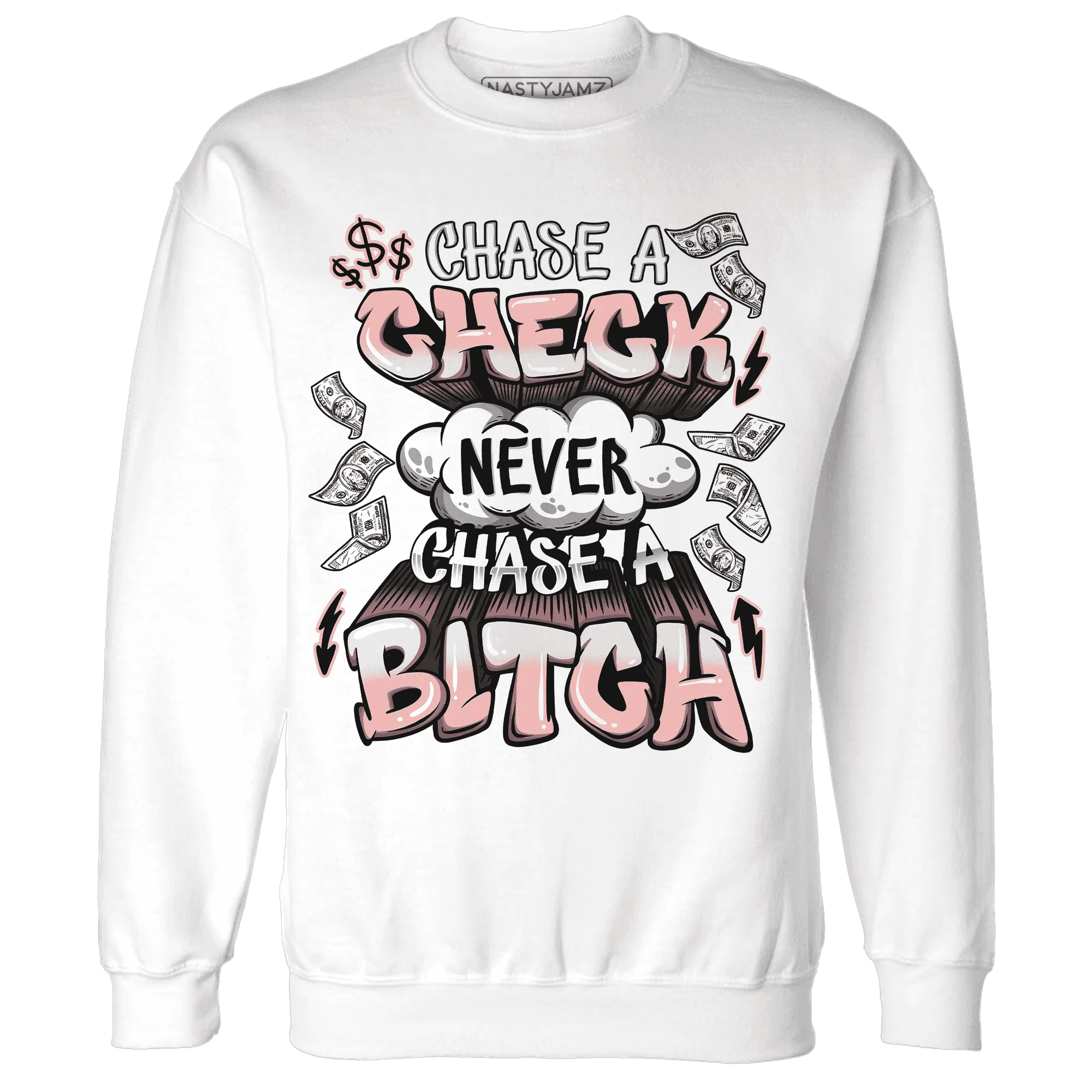 Low-Legend-Pink-11s-Sweatshirt-Match-Chase-A-Check