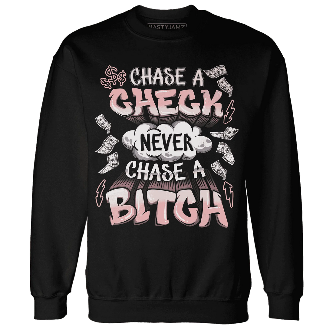 Low-Legend-Pink-11s-Sweatshirt-Match-Chase-A-Check