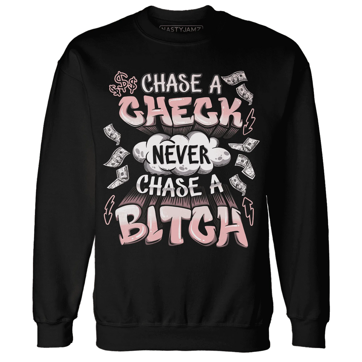 Low-Legend-Pink-11s-Sweatshirt-Match-Chase-A-Check