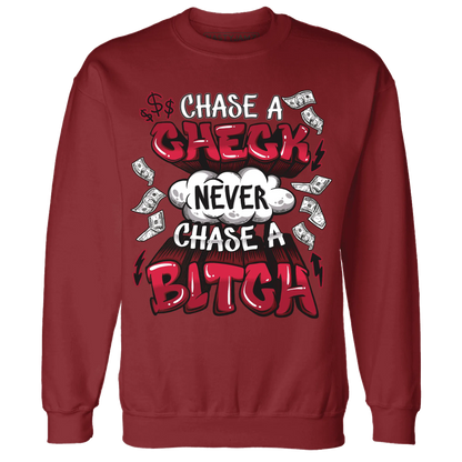 Retro-Red-Taxi-12s-Sweatshirt-Match-Chase-A-Check