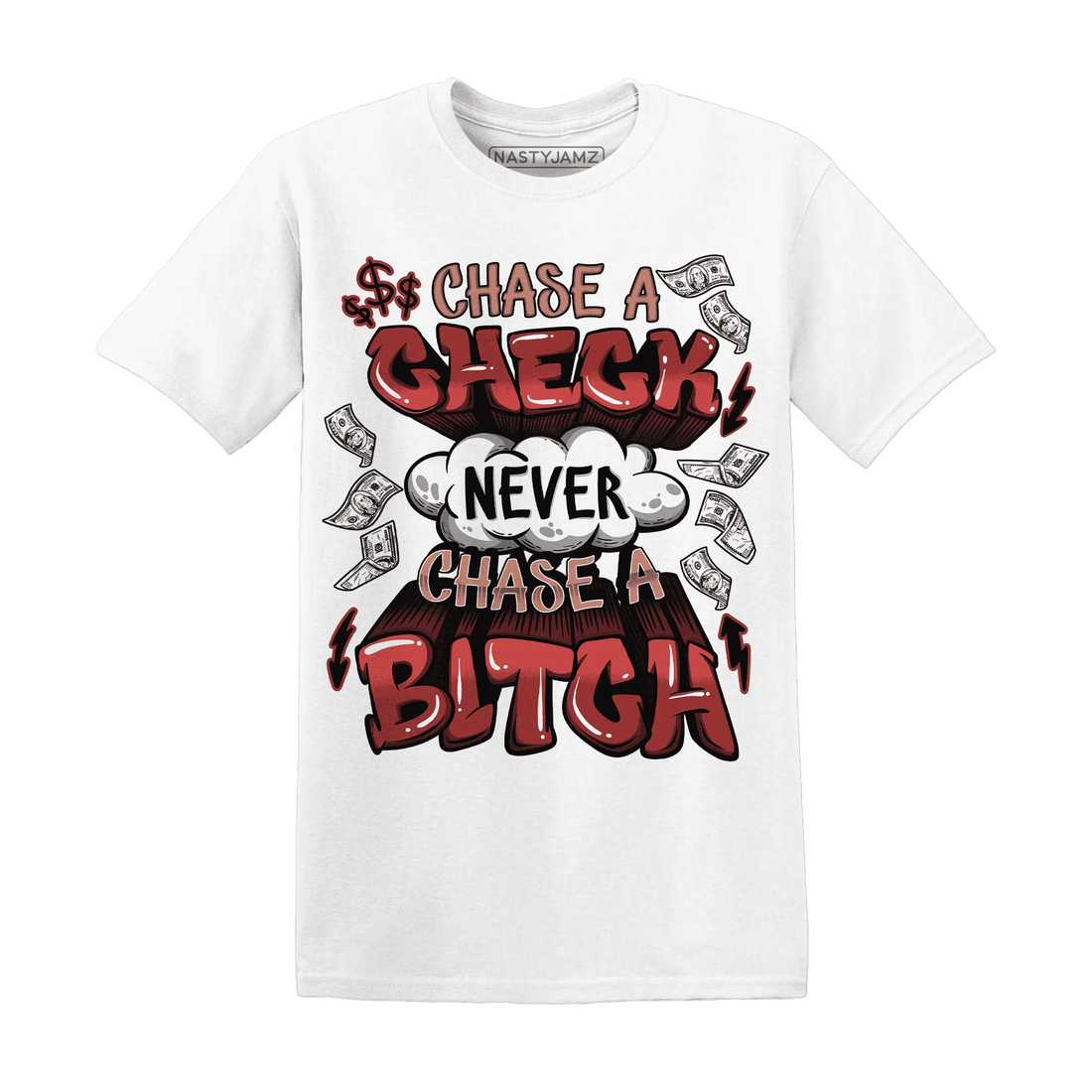 Dune-Red-13s-T-Shirt-Match-Chase-A-Check