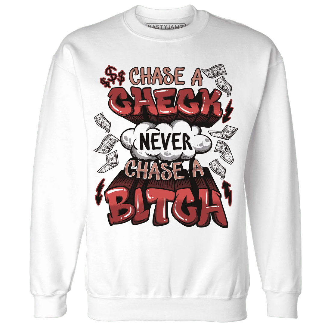 Dune-Red-13s-Sweatshirt-Match-Chase-A-Check