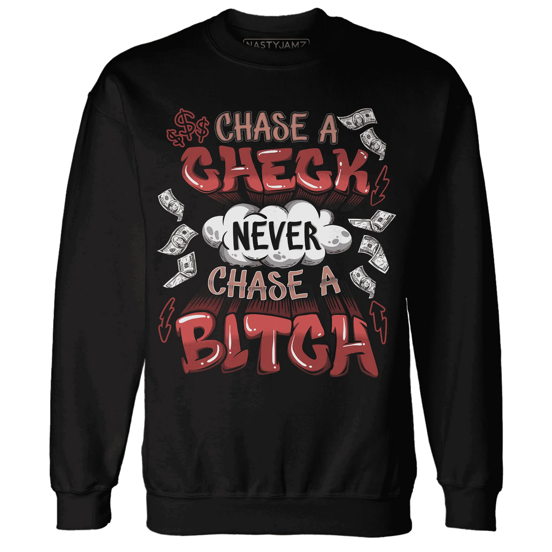 Dune-Red-13s-Sweatshirt-Match-Chase-A-Check