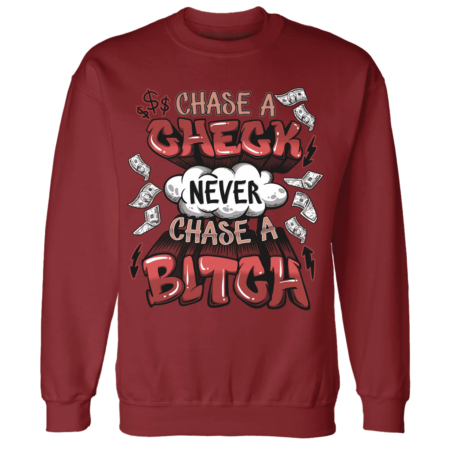 Dune-Red-13s-Sweatshirt-Match-Chase-A-Check