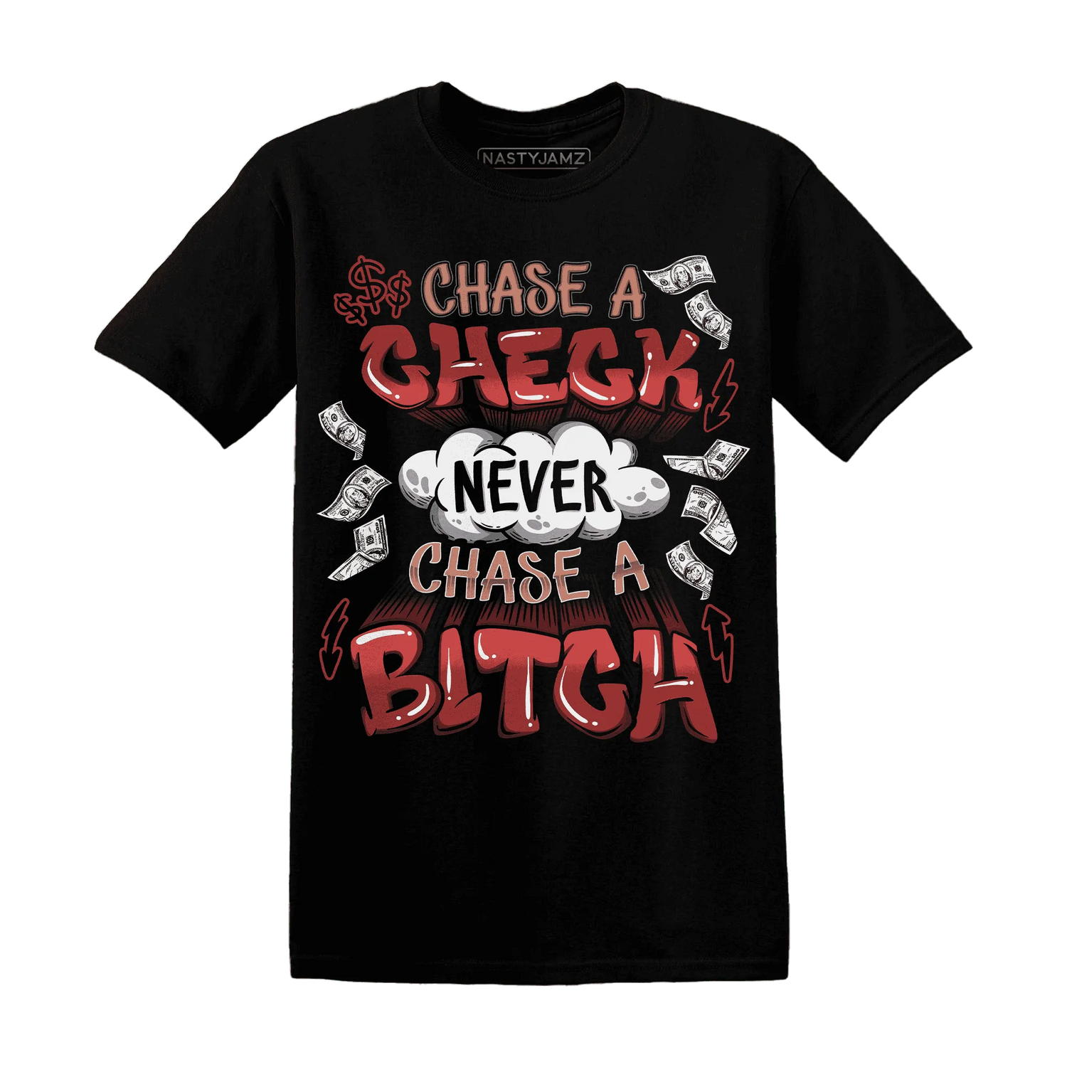 Dune-Red-13s-T-Shirt-Match-Chase-A-Check