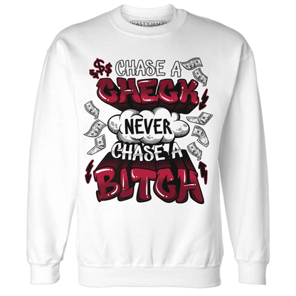 High-White-Team-Red-1s-Sweatshirt-Match-Chase-A-Check
