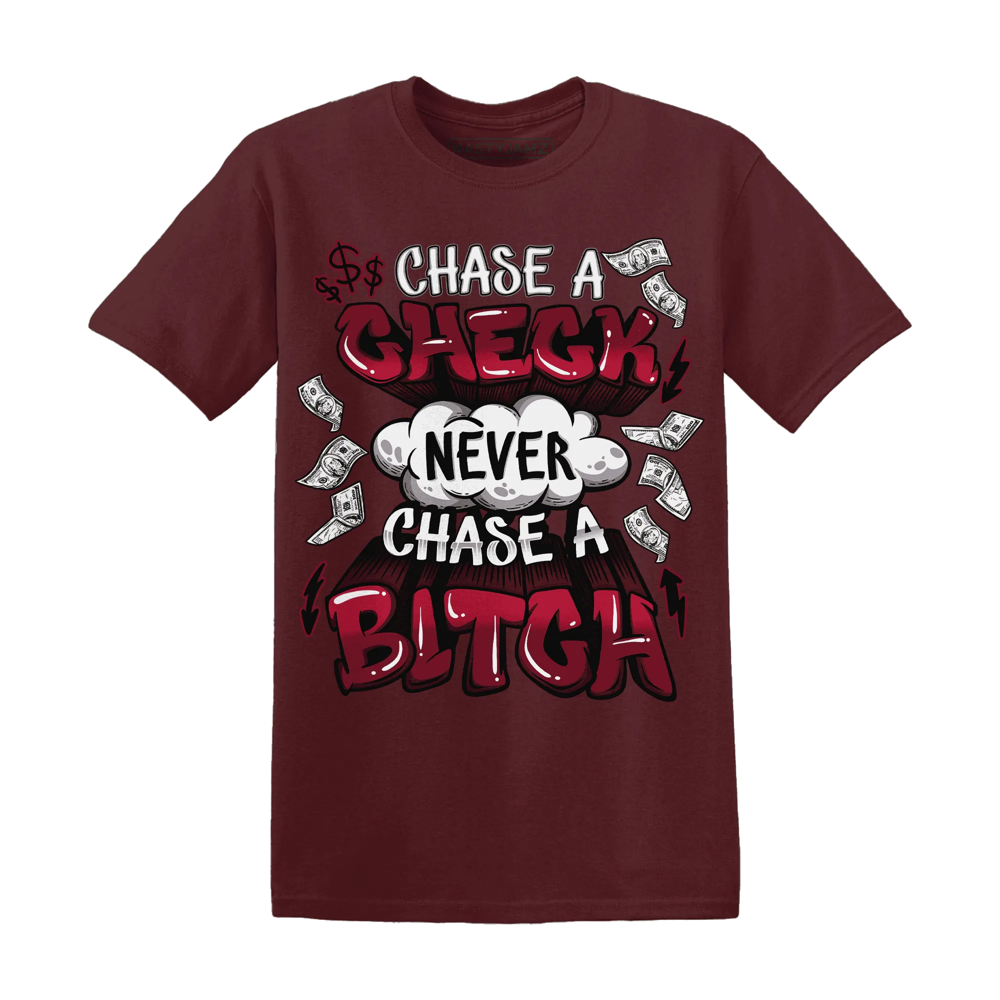 High-White-Team-Red-1s-T-Shirt-Match-Chase-A-Check