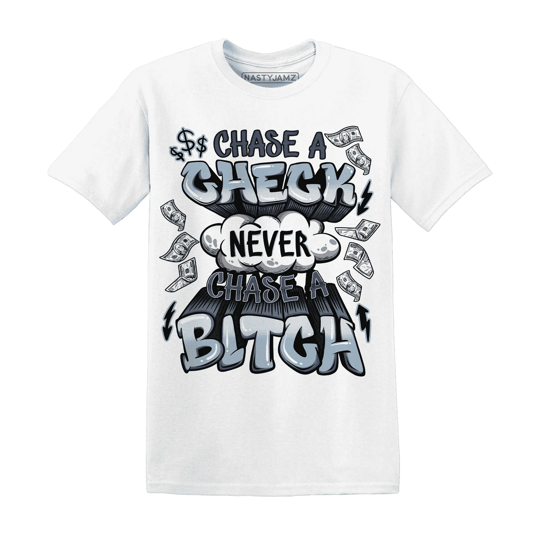 Mid-Diffused-Blue-Grey-1s-T-Shirt-Match-Chase-A-Check