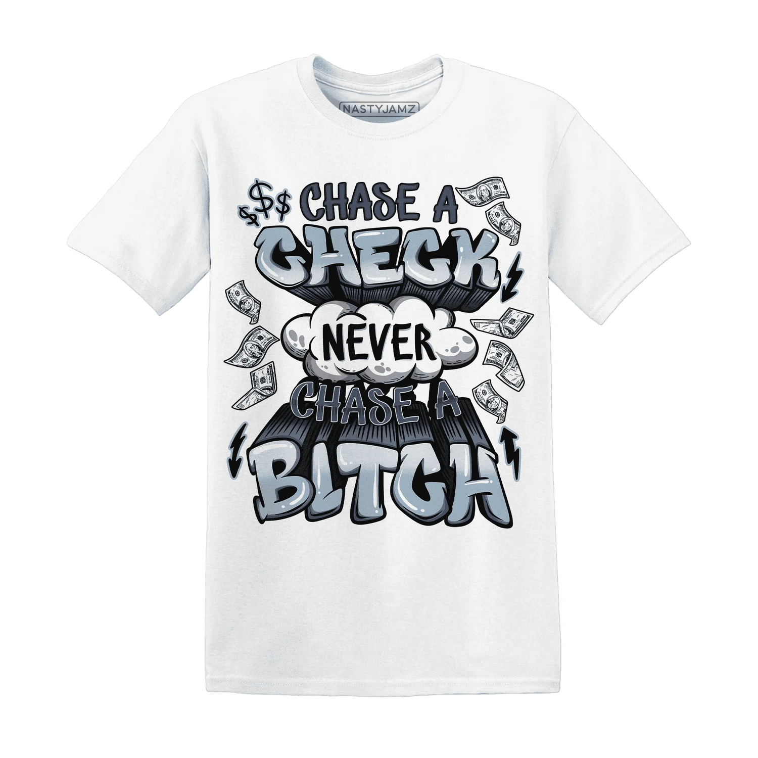 Mid-Diffused-Blue-Grey-1s-T-Shirt-Match-Chase-A-Check