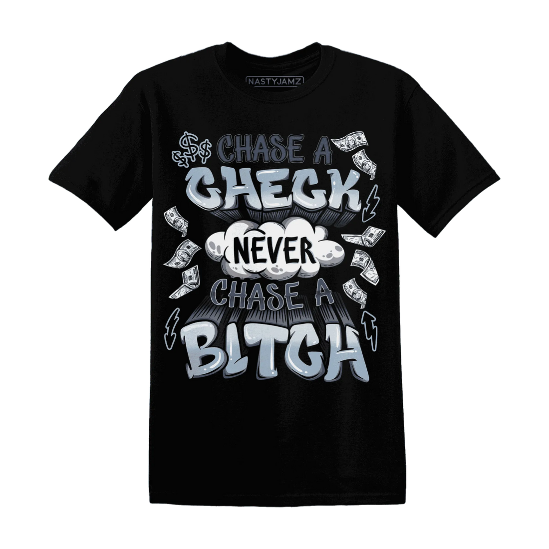 Mid-Diffused-Blue-Grey-1s-T-Shirt-Match-Chase-A-Check