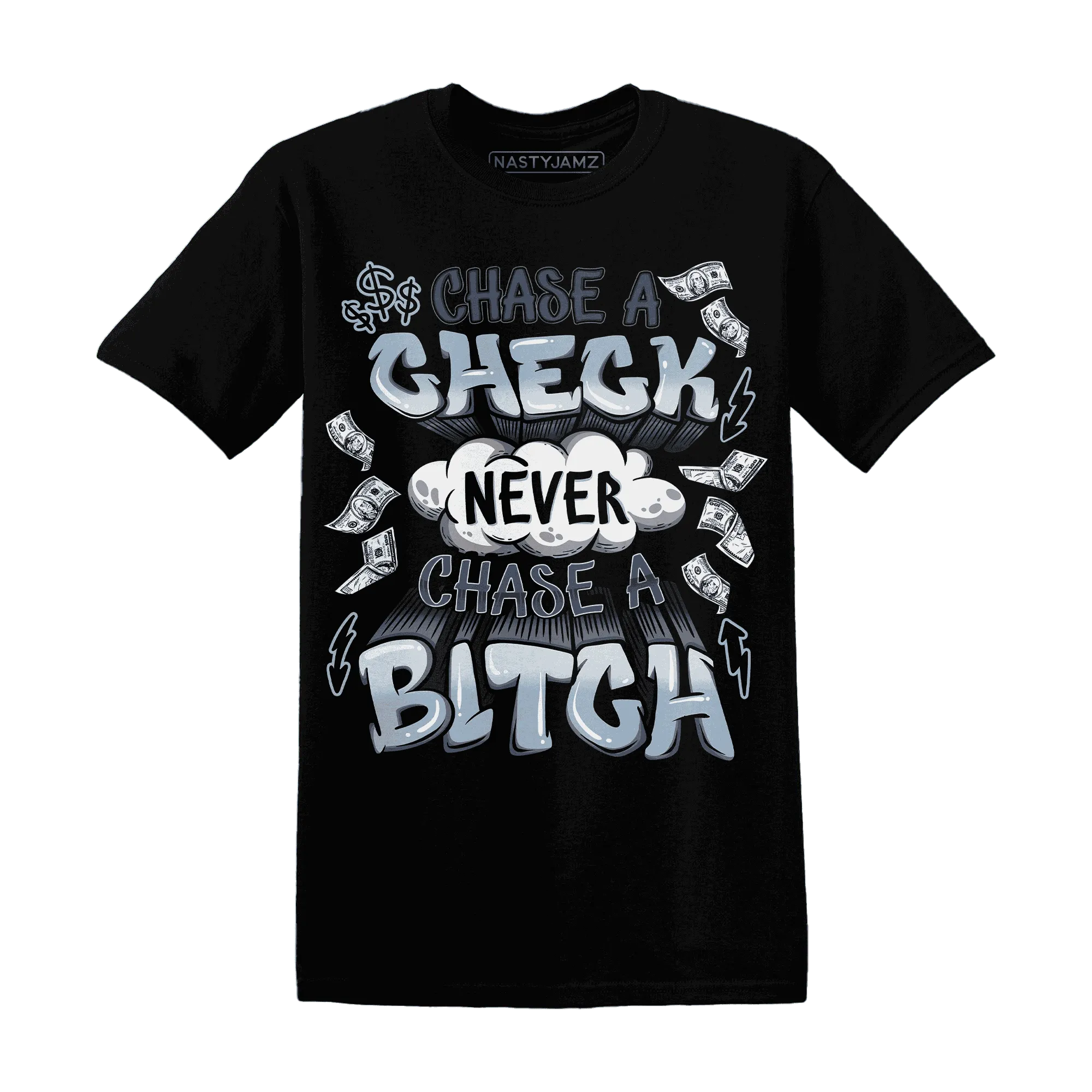 Mid-Diffused-Blue-Grey-1s-T-Shirt-Match-Chase-A-Check